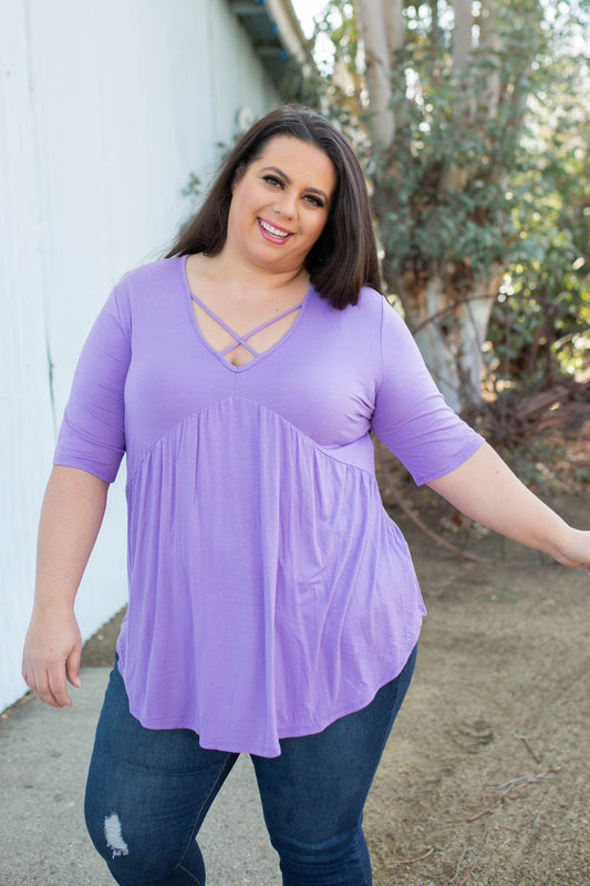 Crossroads Babydoll in Lavender