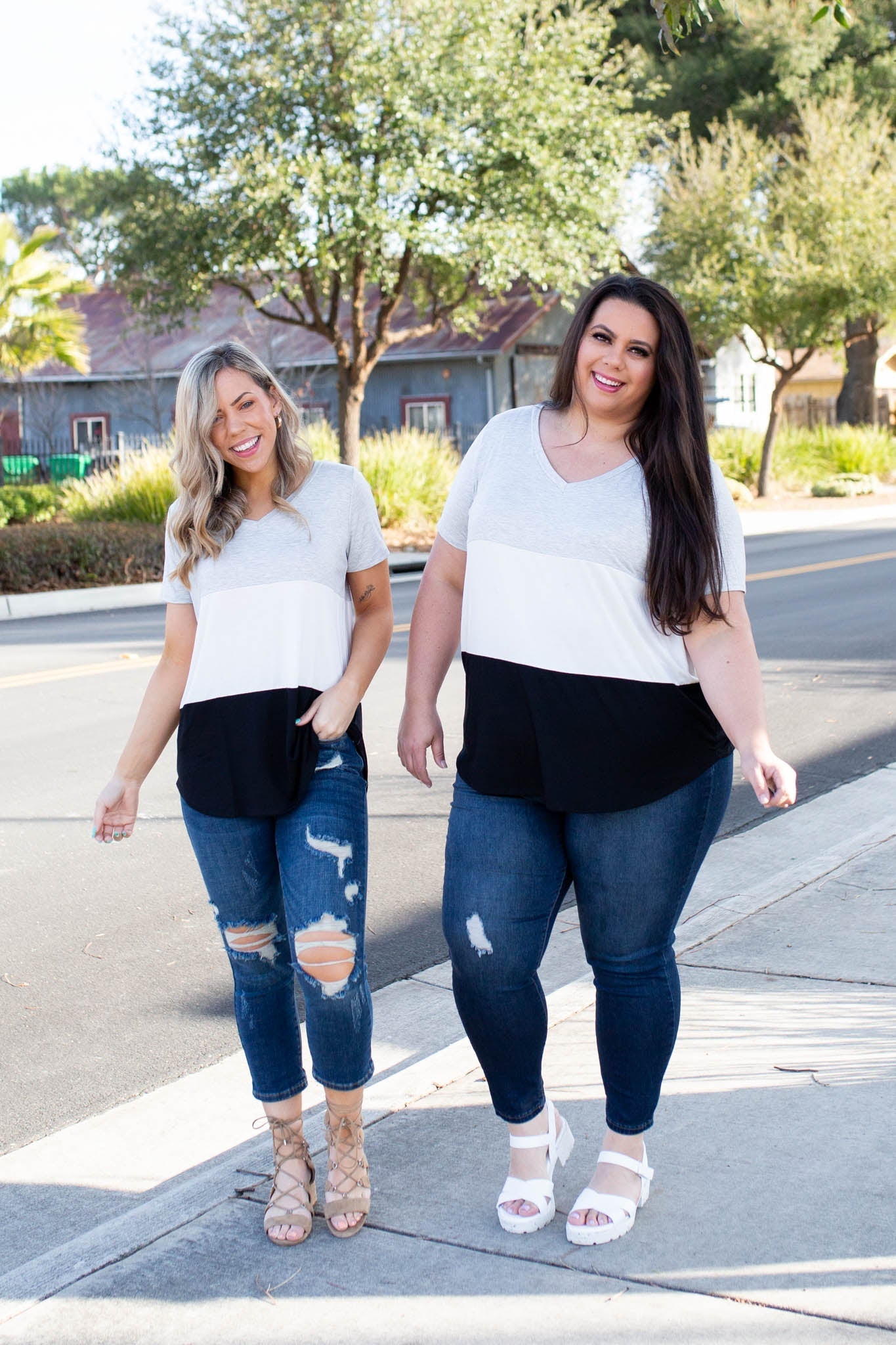 Cookies N Cream Colorblock Top