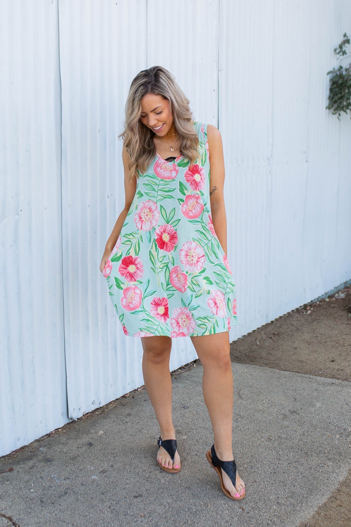 Mint To Be Swing Dress