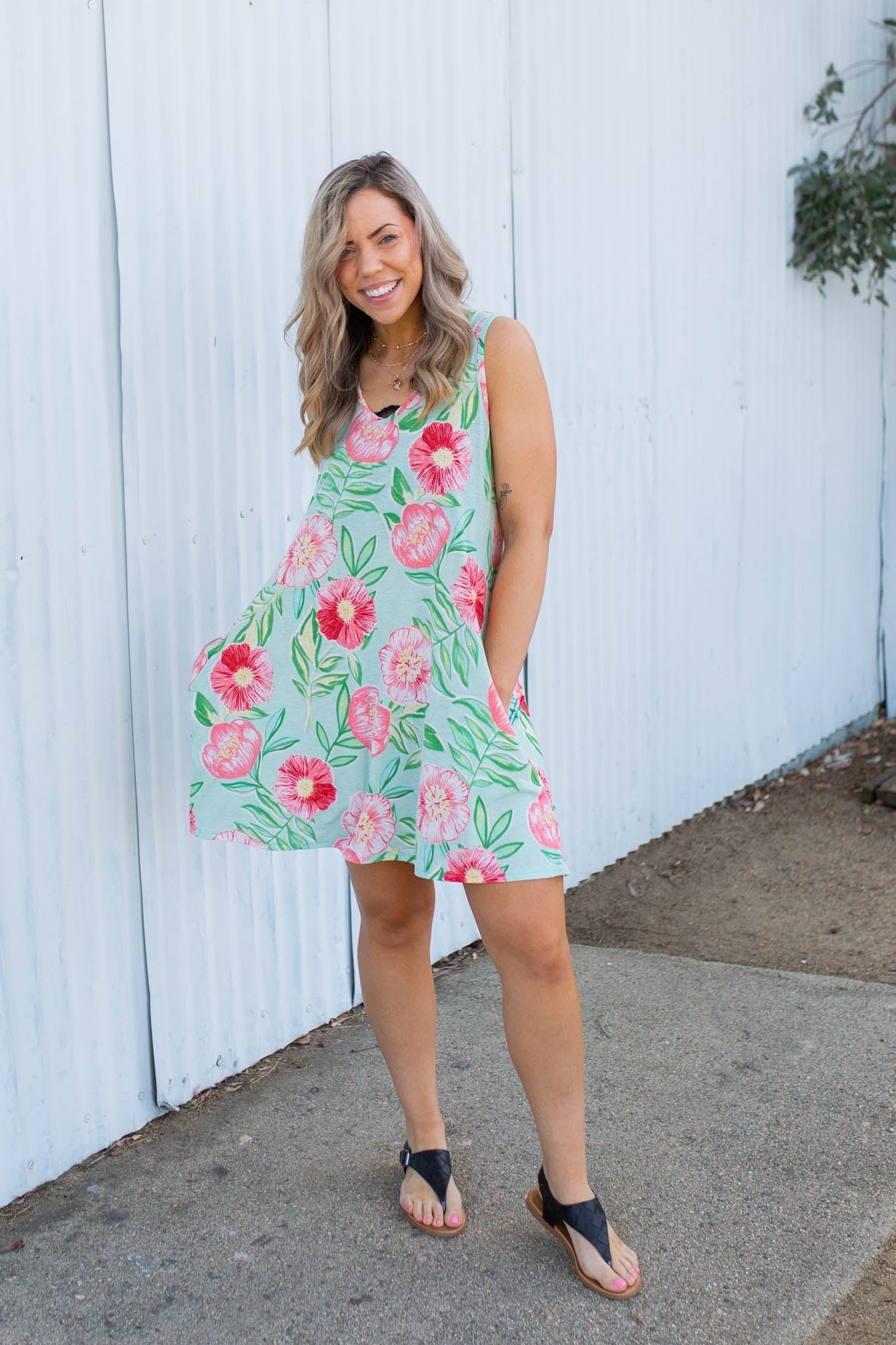 Mint To Be Swing Dress