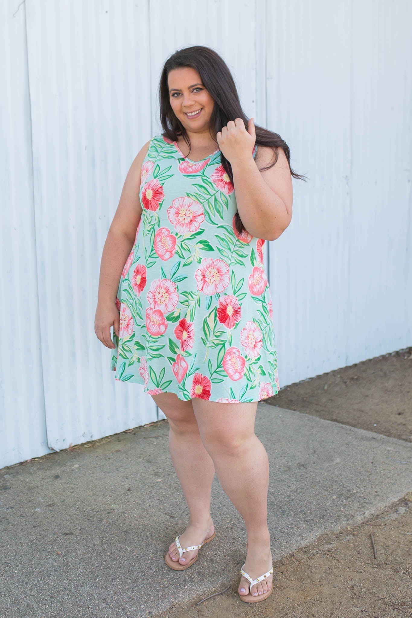 Mint To Be Swing Dress