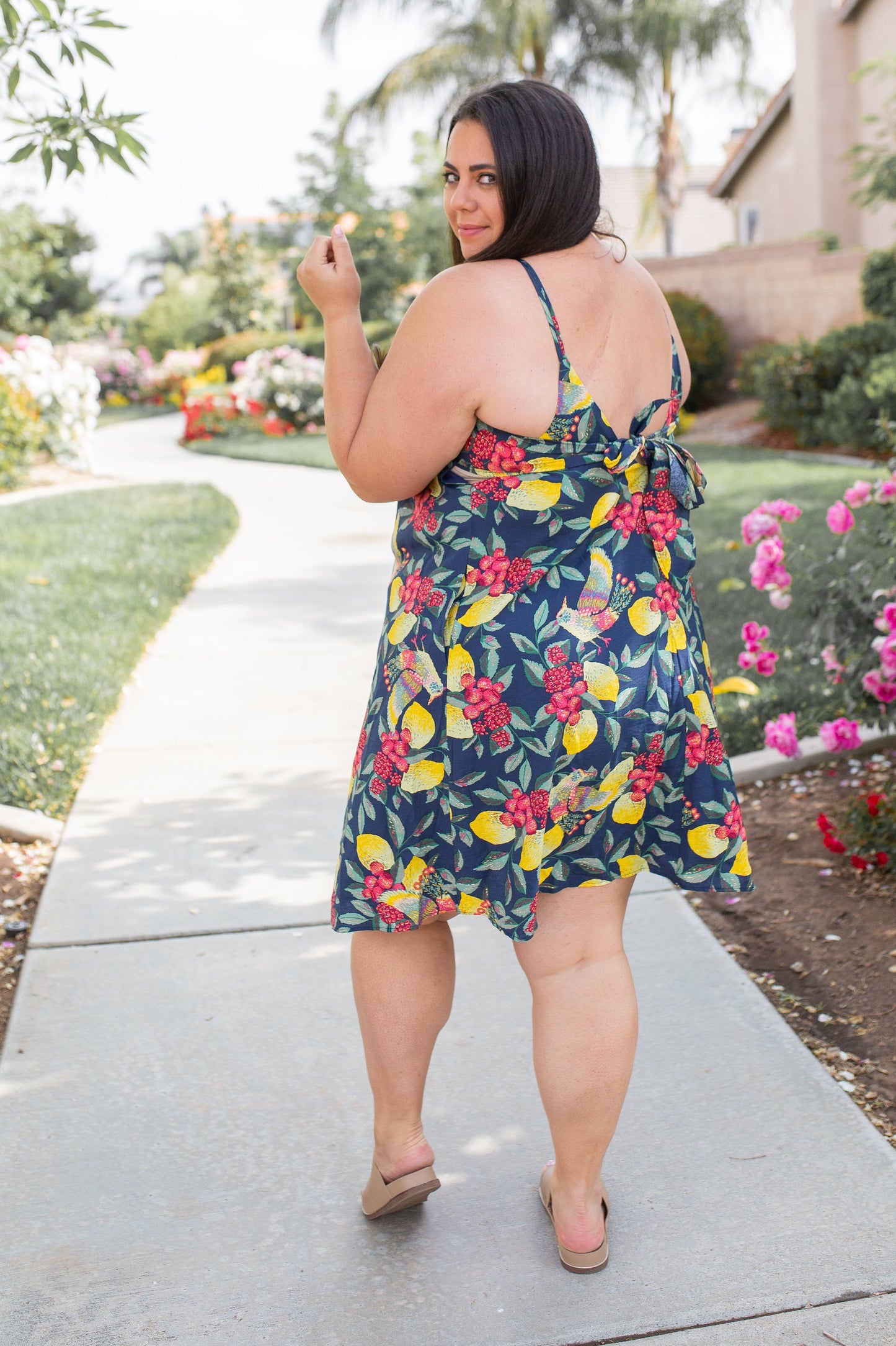 Raspberry Lemonade Summer Dress