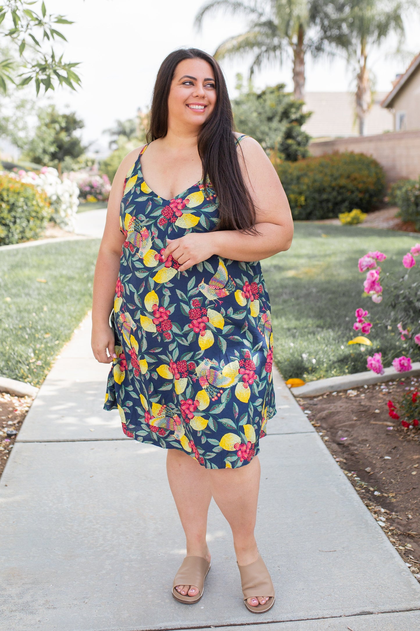 Raspberry Lemonade Summer Dress