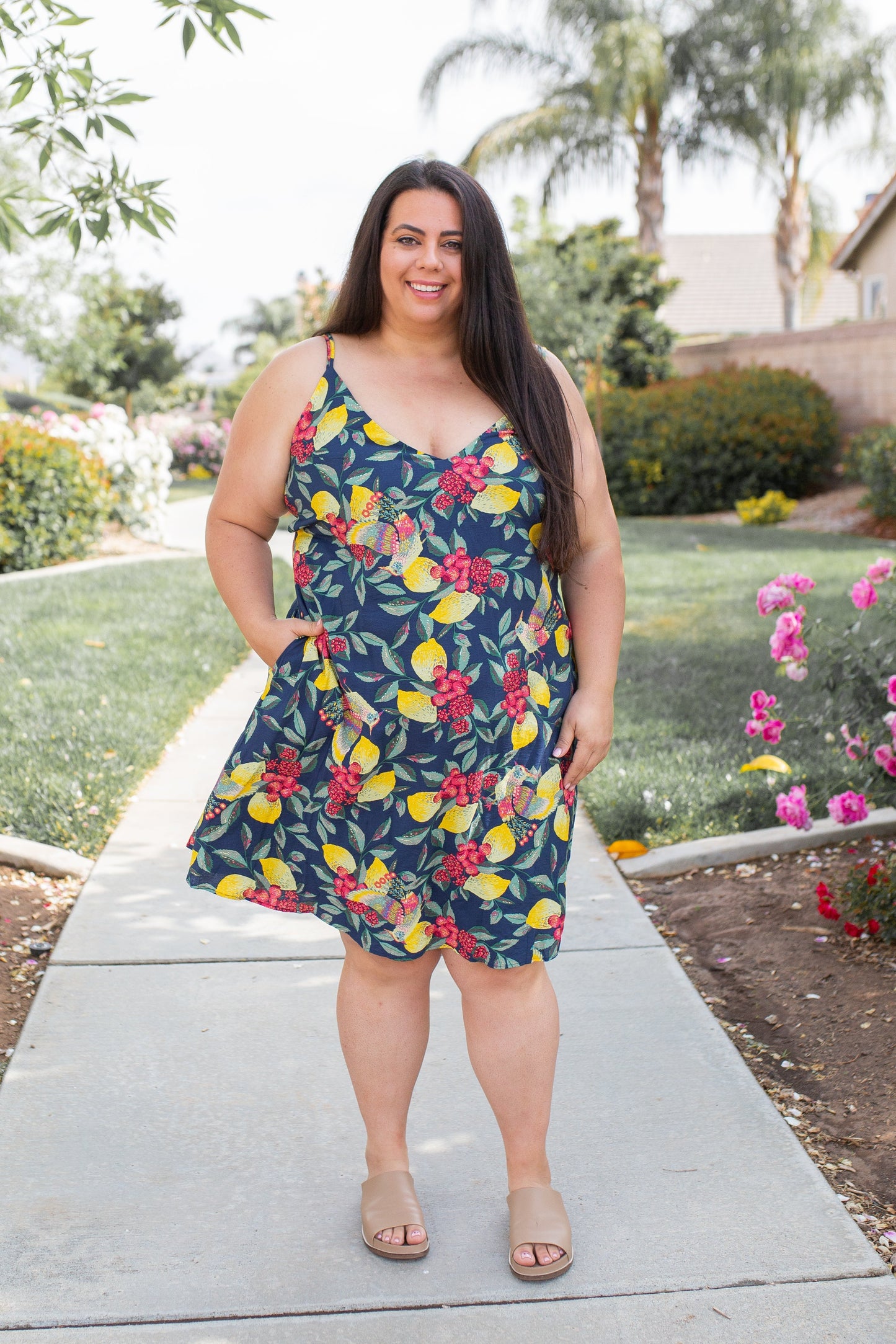 Raspberry Lemonade Summer Dress