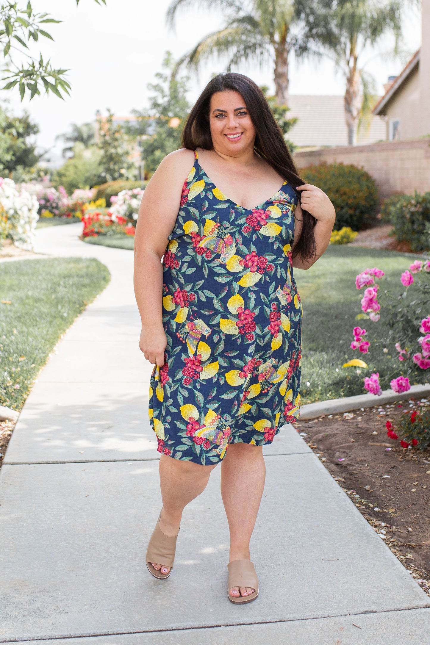 Raspberry Lemonade Summer Dress