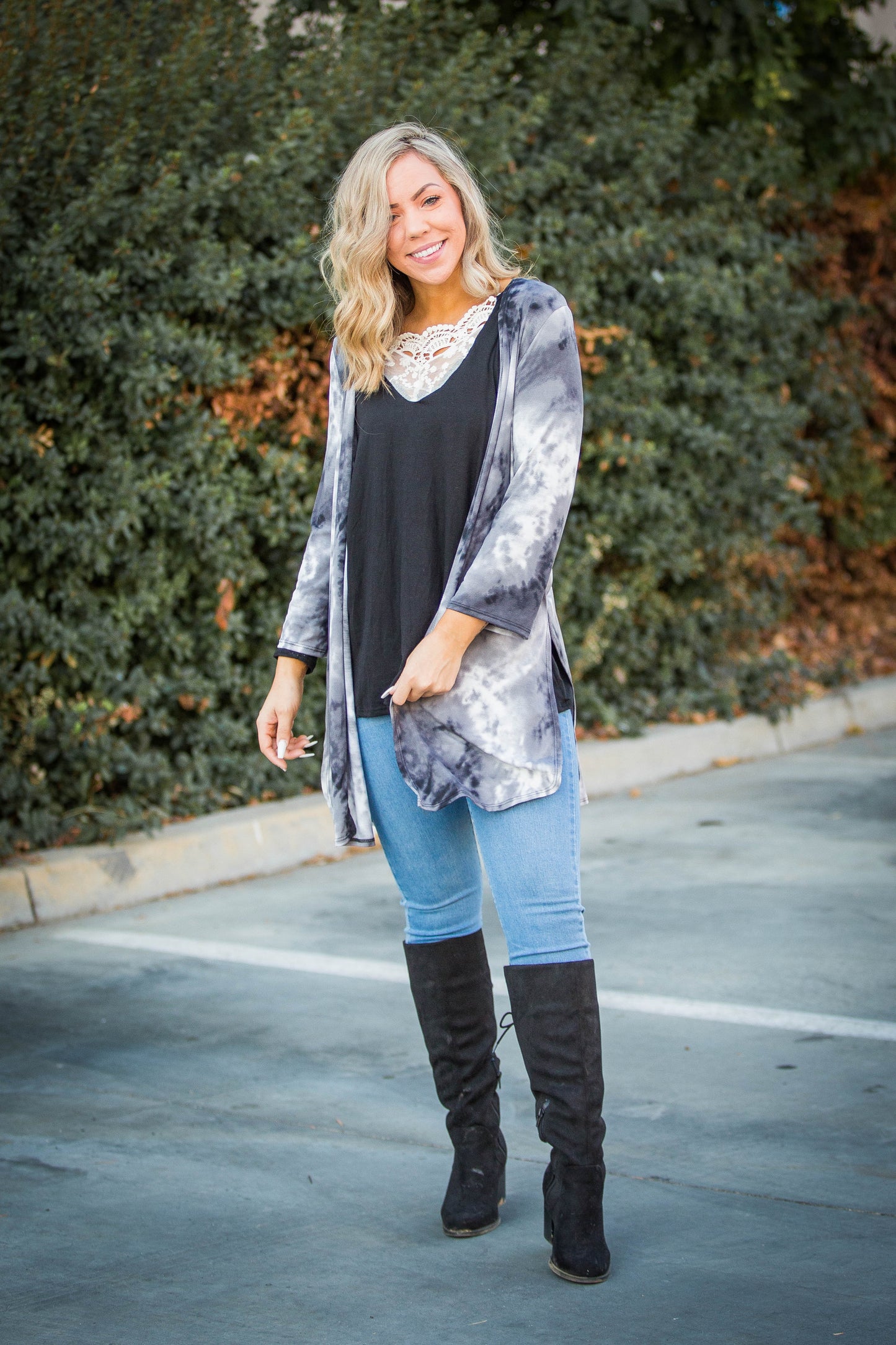 Faded To Perfection Kimono Cardigan