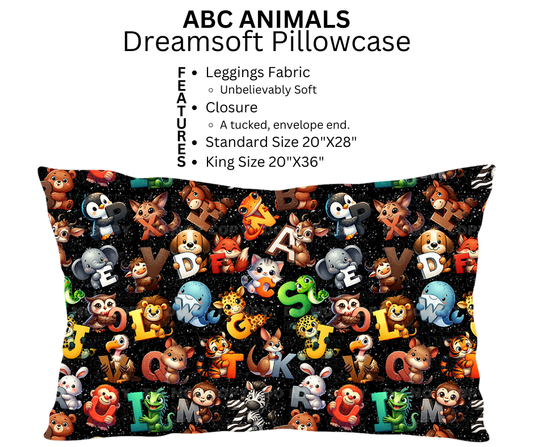 ABC Animals Dreamsoft Pillowcase