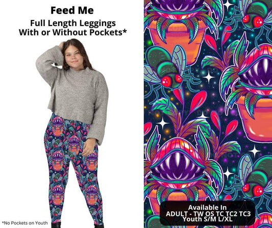 Feed Me Full Length Leggings w/ Pockets