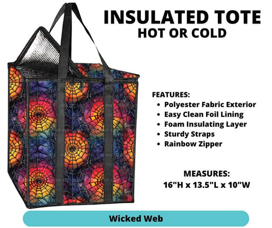 Wicked Web Insulated Tote