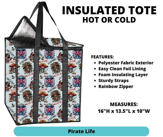 Pirate Life Insulated Tote