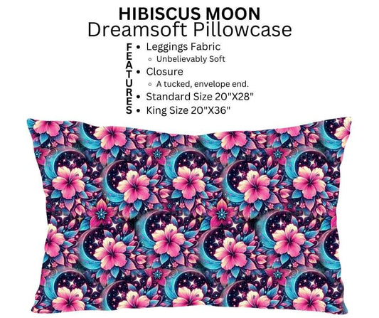 Hibiscus Moon Dreamsoft Pillowcase