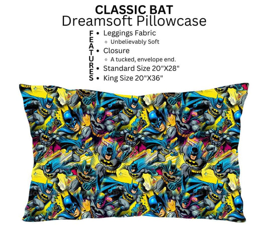 Classic Bat Dreamsoft Pillowcase