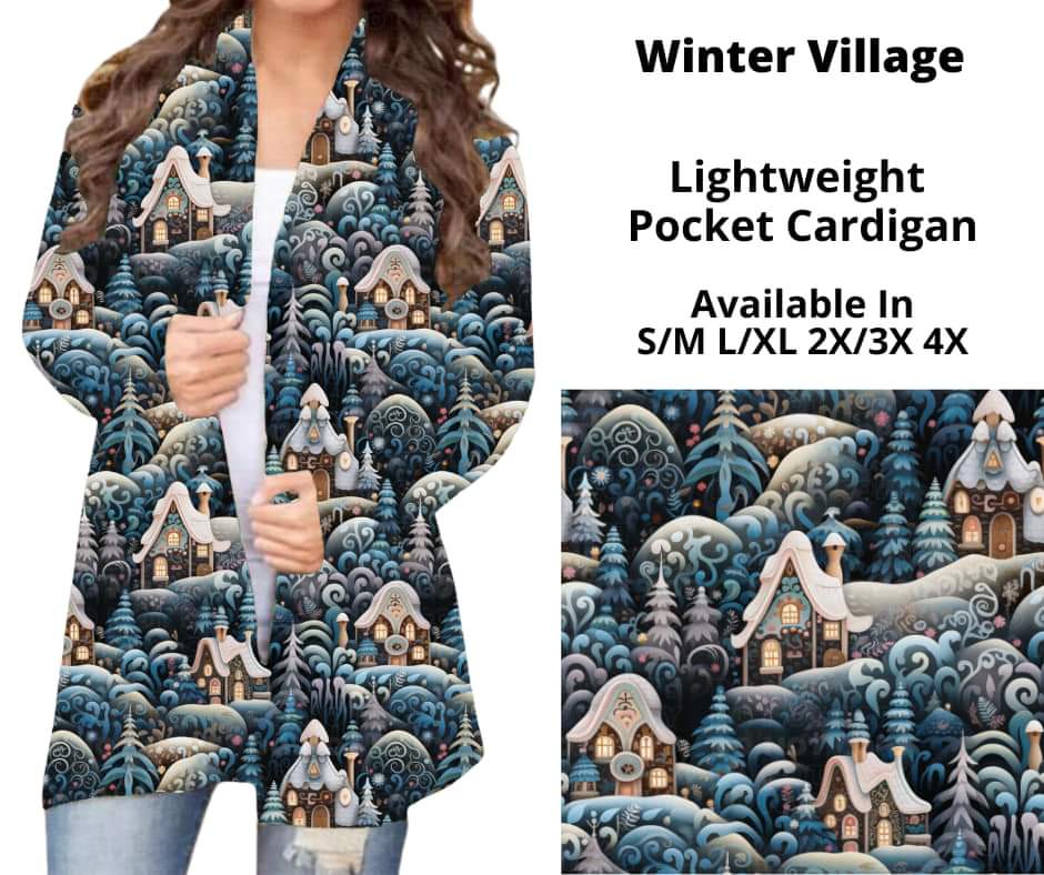 Winter Village Pocket Cardigan