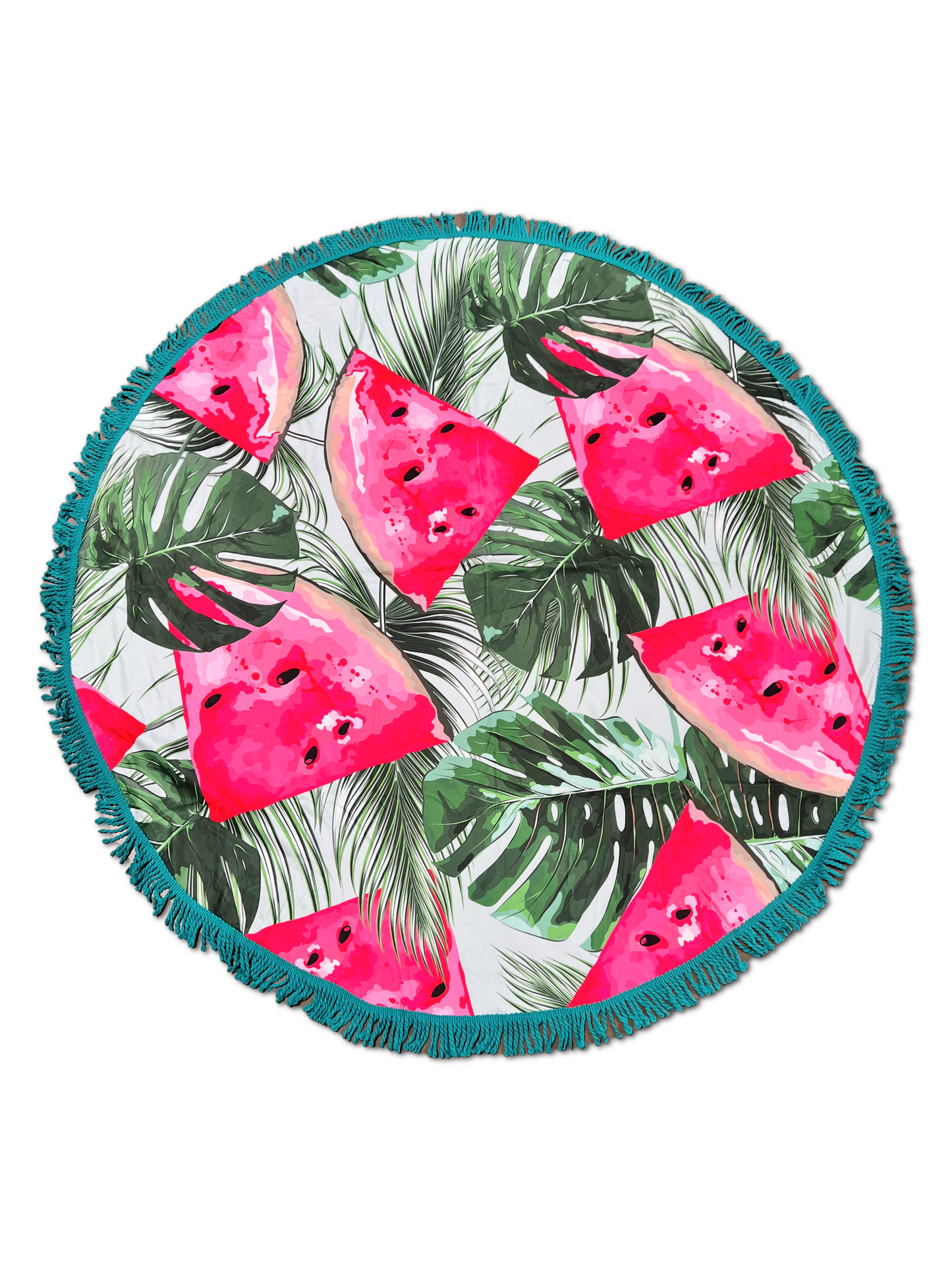 Circular Beach Towel - Watermelon