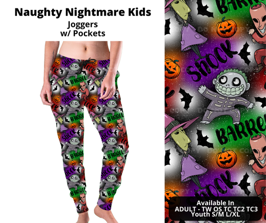 Naughty Nightmare Kids Joggers