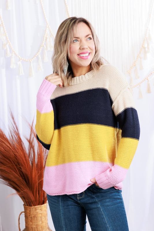 Susanna Striped Pullover