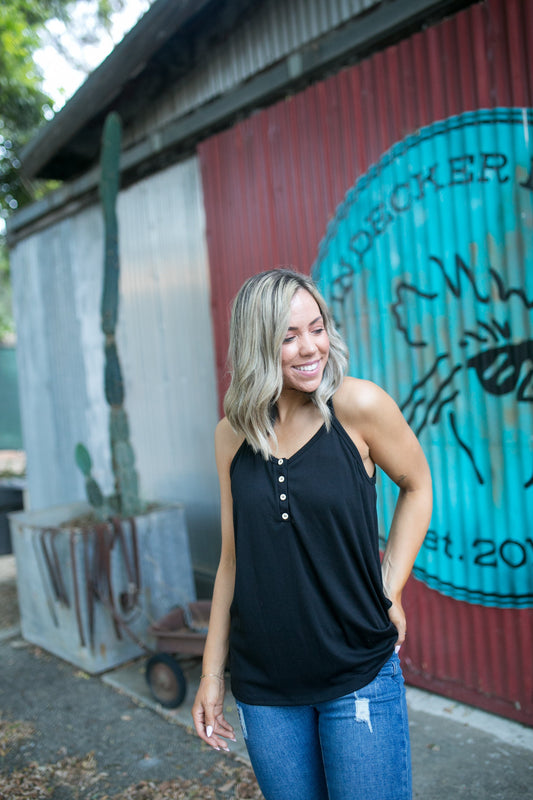 Heart & Soul Tank in Black