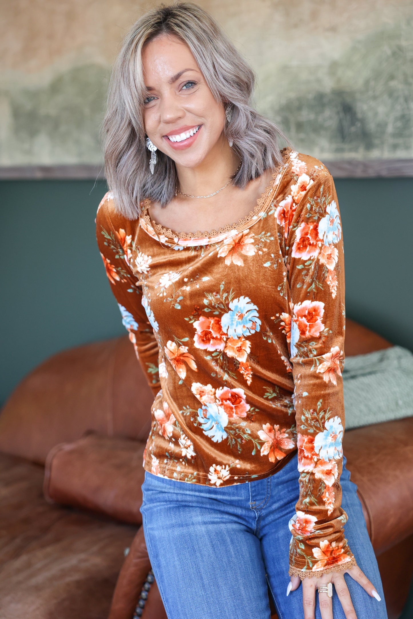 Nostalgic Long Sleeve Top