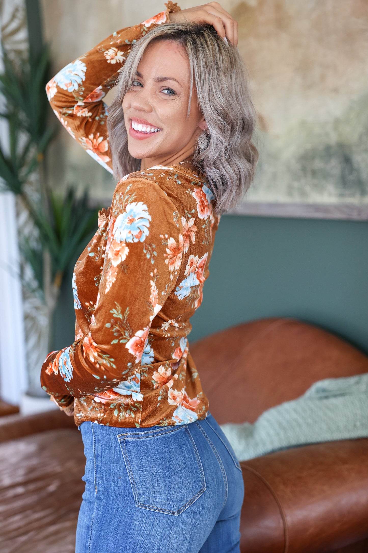 Nostalgic Long Sleeve Top