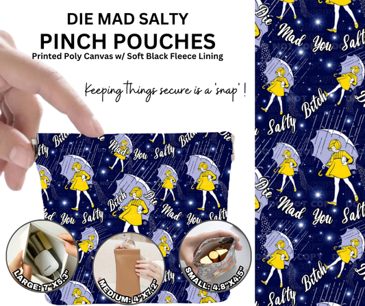 Preorder! Closes 12/5. ETA Feb. Die Mad Salty Pinch Pouches in 3 Sizes