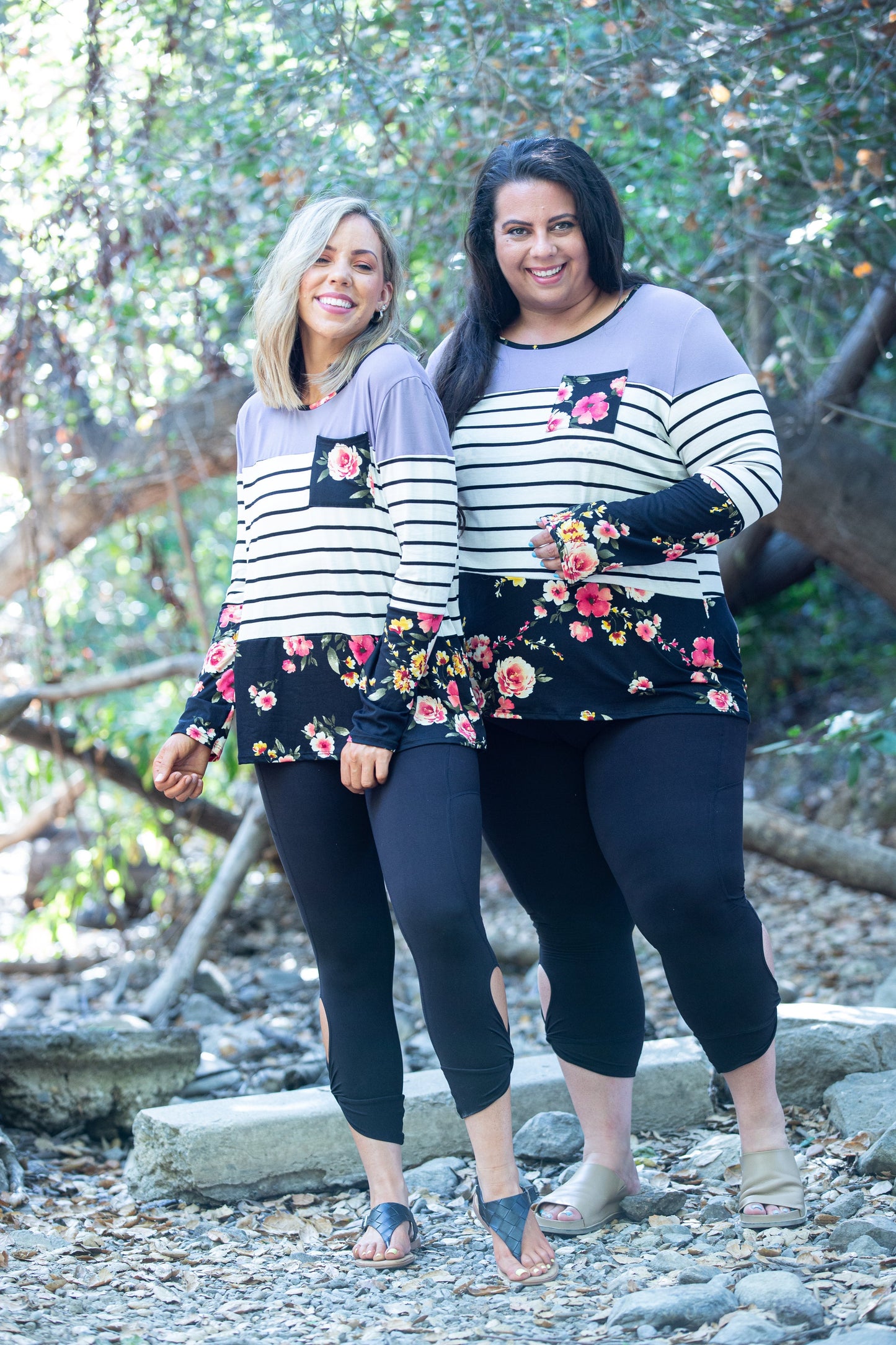 Fantasmic Colorblock Top