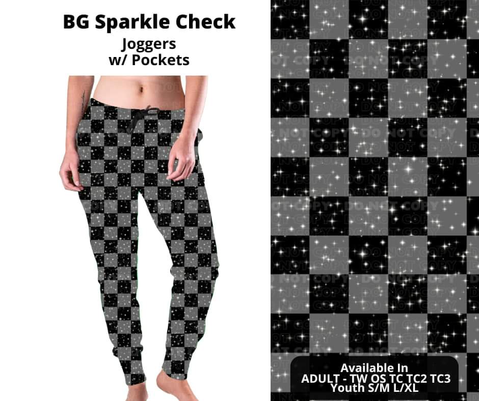 BG Sparkle Check Joggers