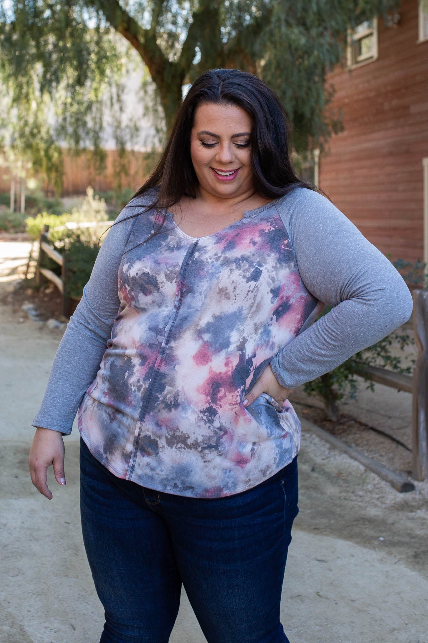 Geode Raglan Top