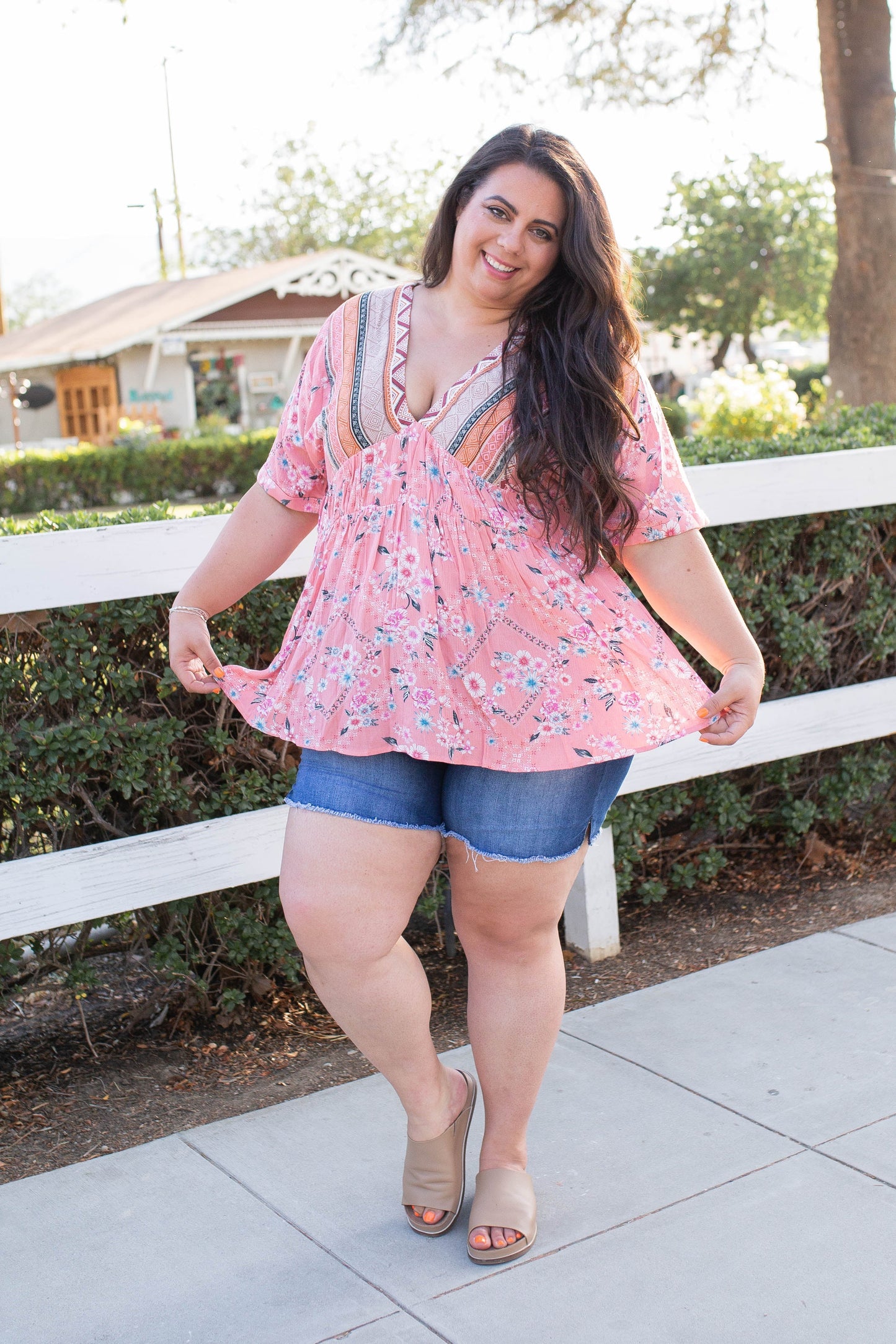 Next Level Floral Babydoll