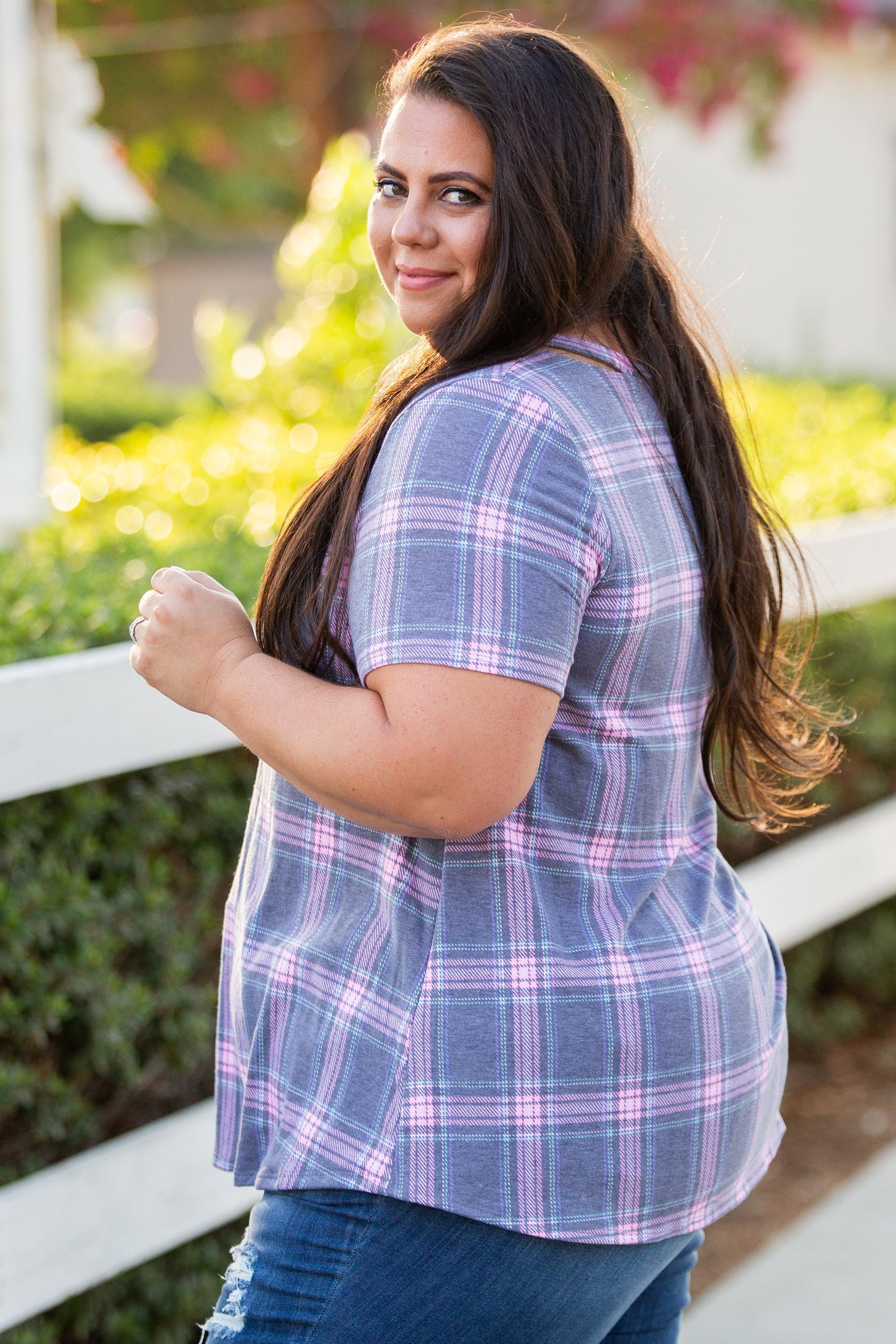 Country Club Plaid Short Sleeve