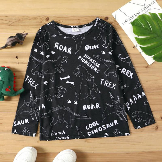 Long Sleeve Dinosaur top