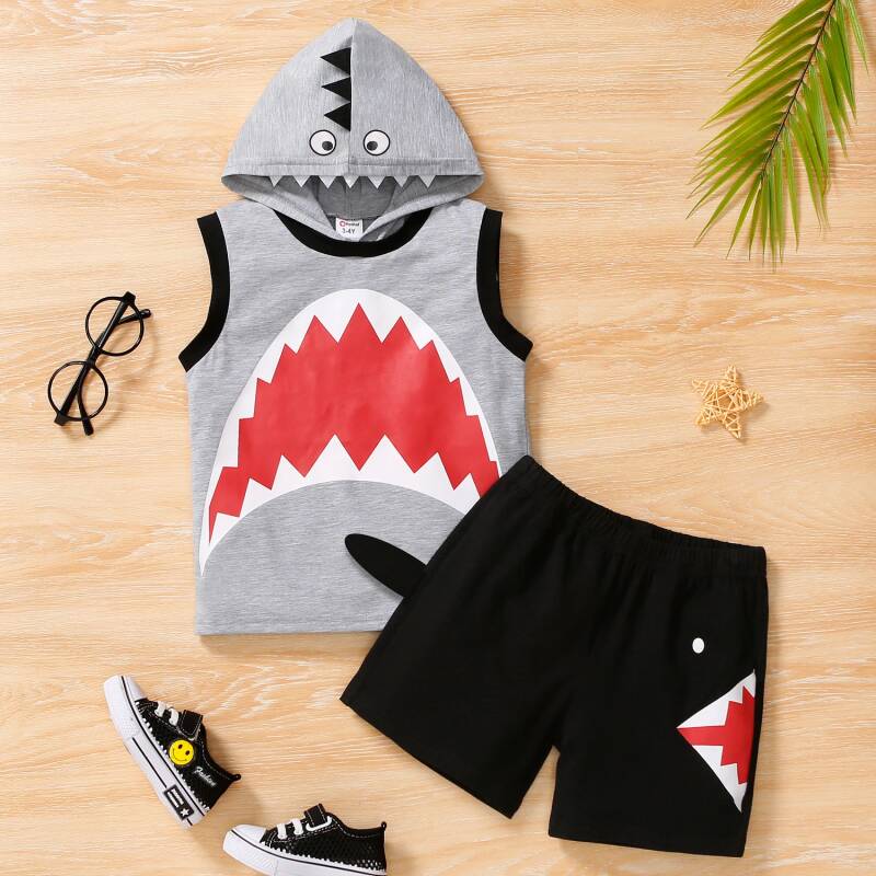 Shark 2 piece set — 5-6Y