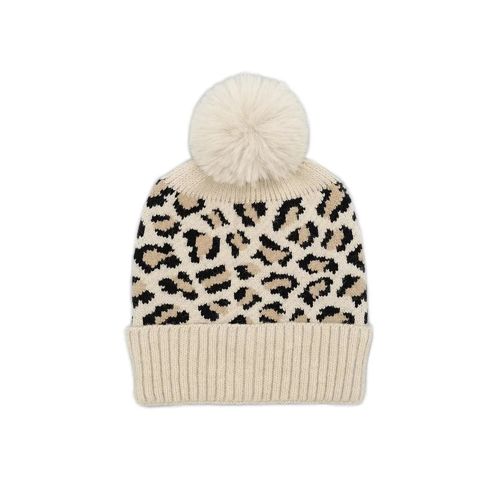 Leopard Beanies