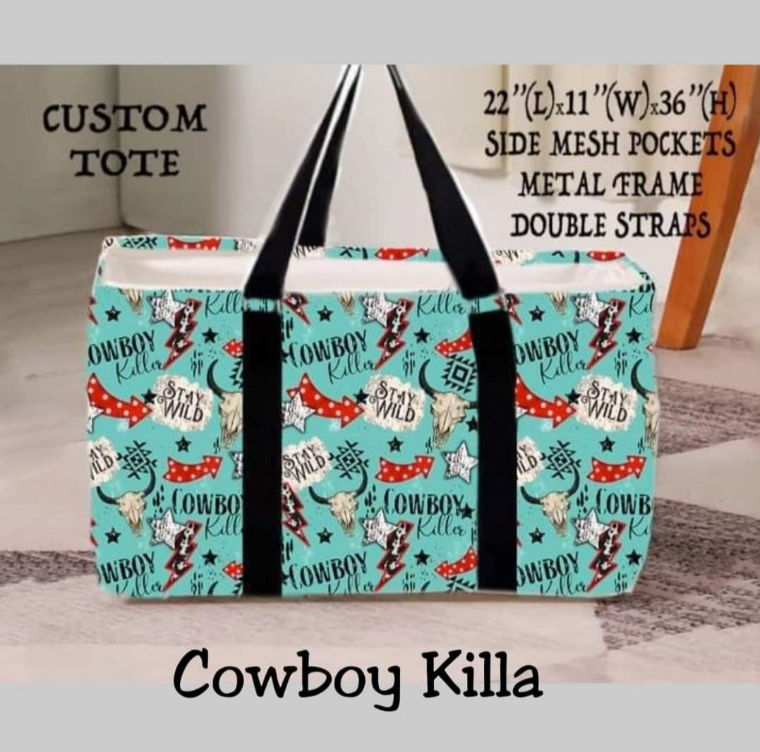 Cowboy Killa Collapsible Tote