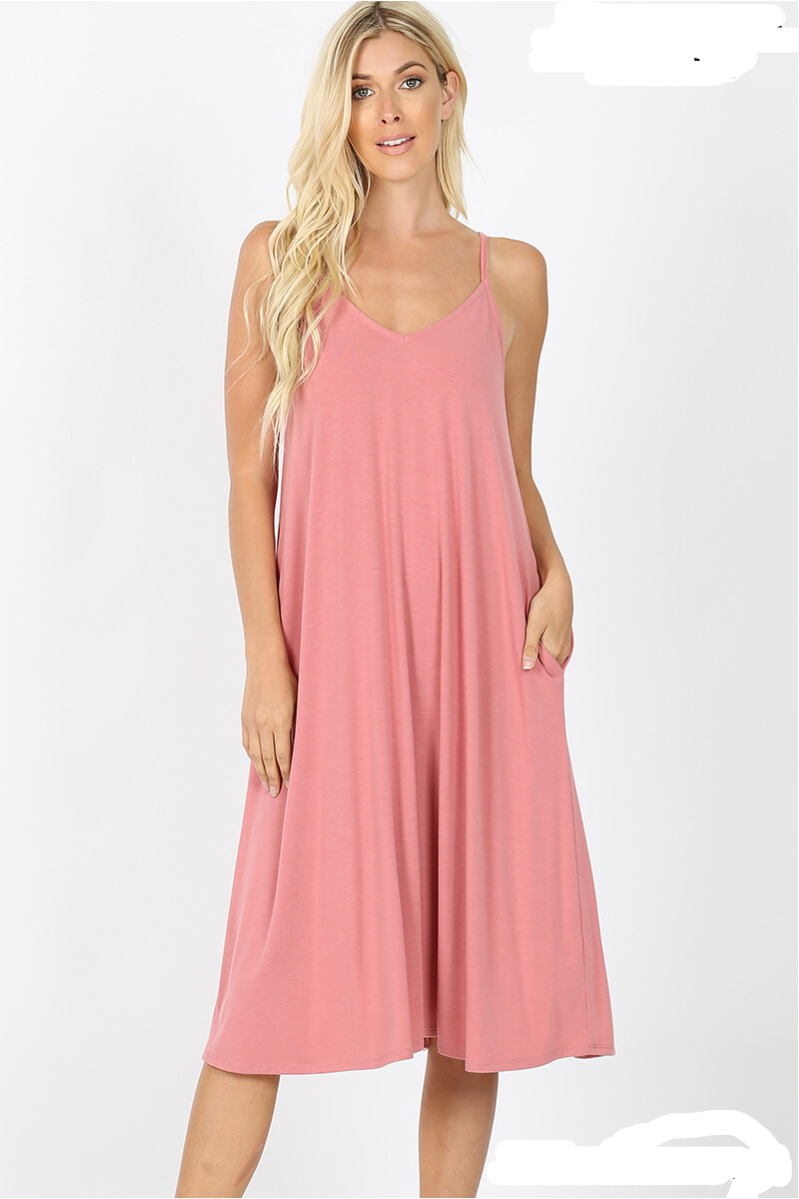 V-Neck Cami dress