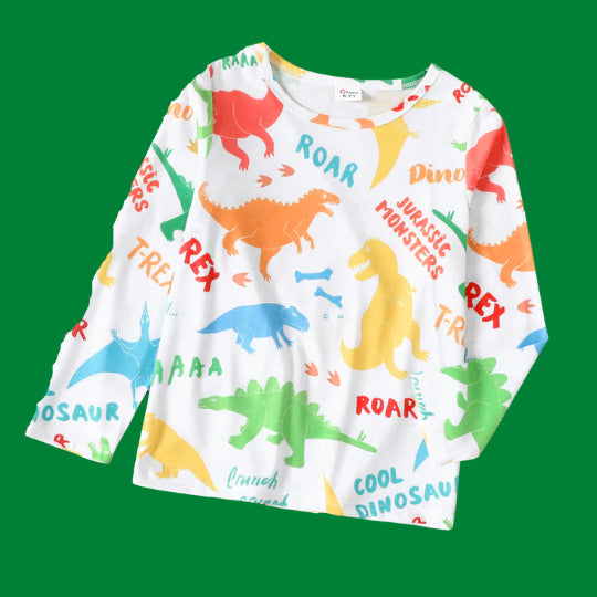 Long Sleeve Dinosaur top